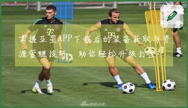 掌握亚星APP下载后的装备获取与资源管理技巧，助你轻松升级打怪